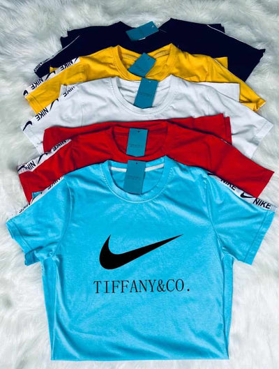 Inspired Tiffany/Nike Dresses Cotton Material