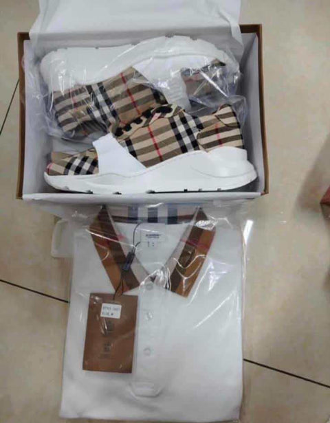Inspired Burberry Set