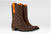 Inspired Cowboy LV boots